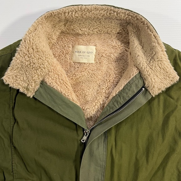 Fear Of God 4th Collection Vietnam War U.S. Military Deck Coat - Picture 6 of 13